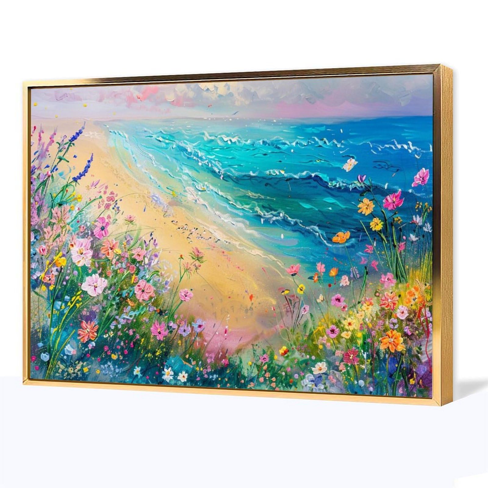 みどり色が綺麗な風景画 Amazon.co.jp: 絵画 富士山と桜の美しい景色 アートパネル